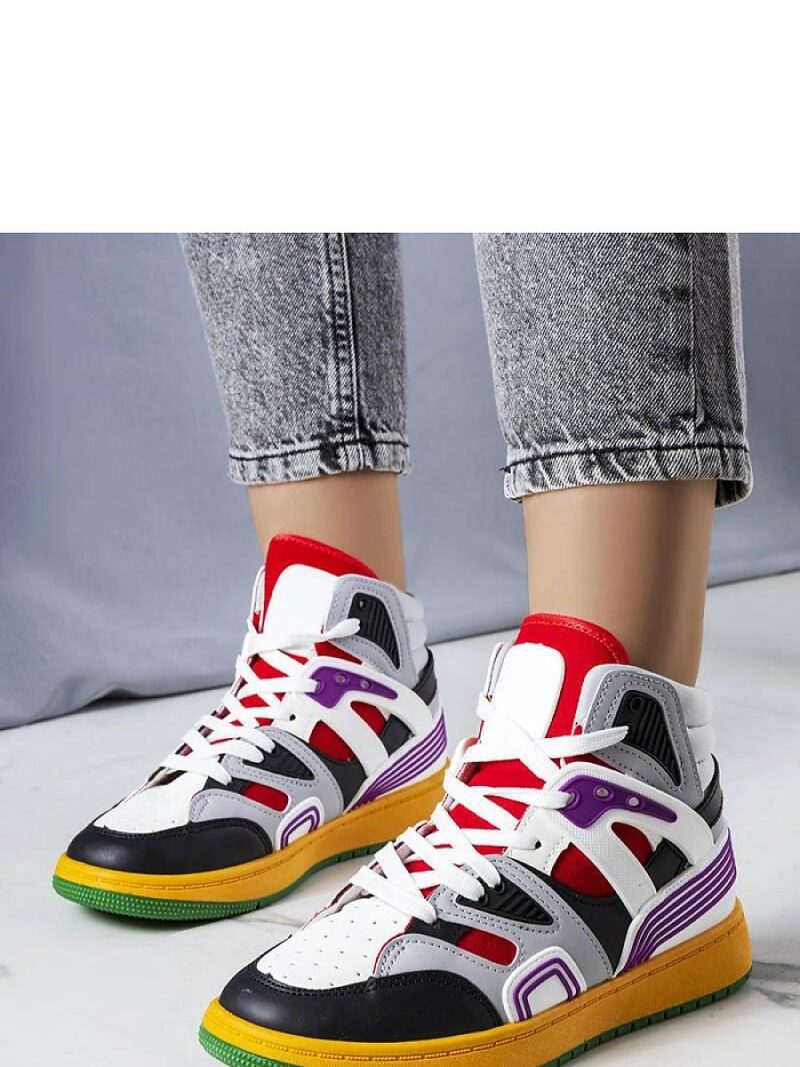 Czarne sneakersy za kostkę Marjorie - Solea