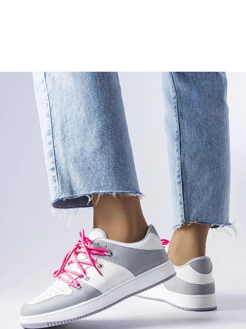Białe retro sneakersy Shari - Solea - obrazek 2