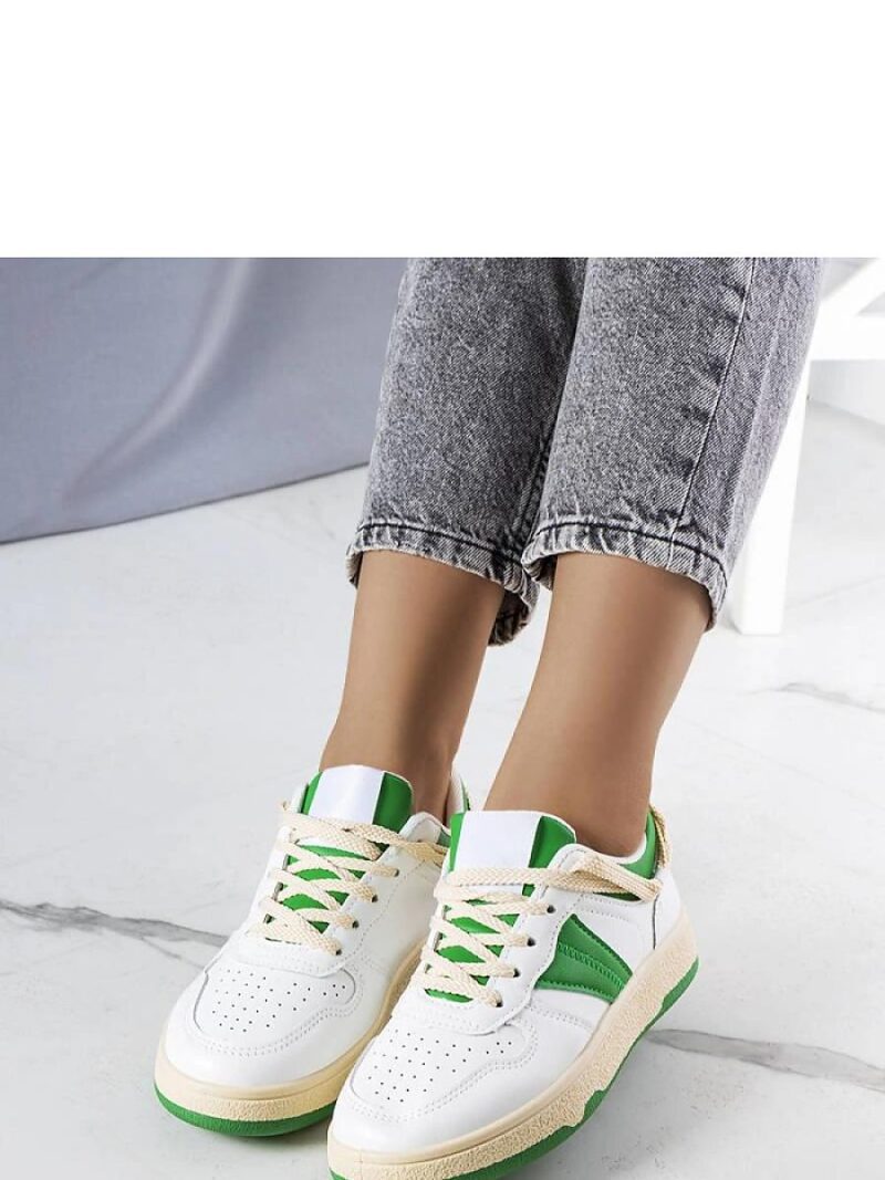 Zielone damskie sneakersy Marcella - Solea - obrazek 2
