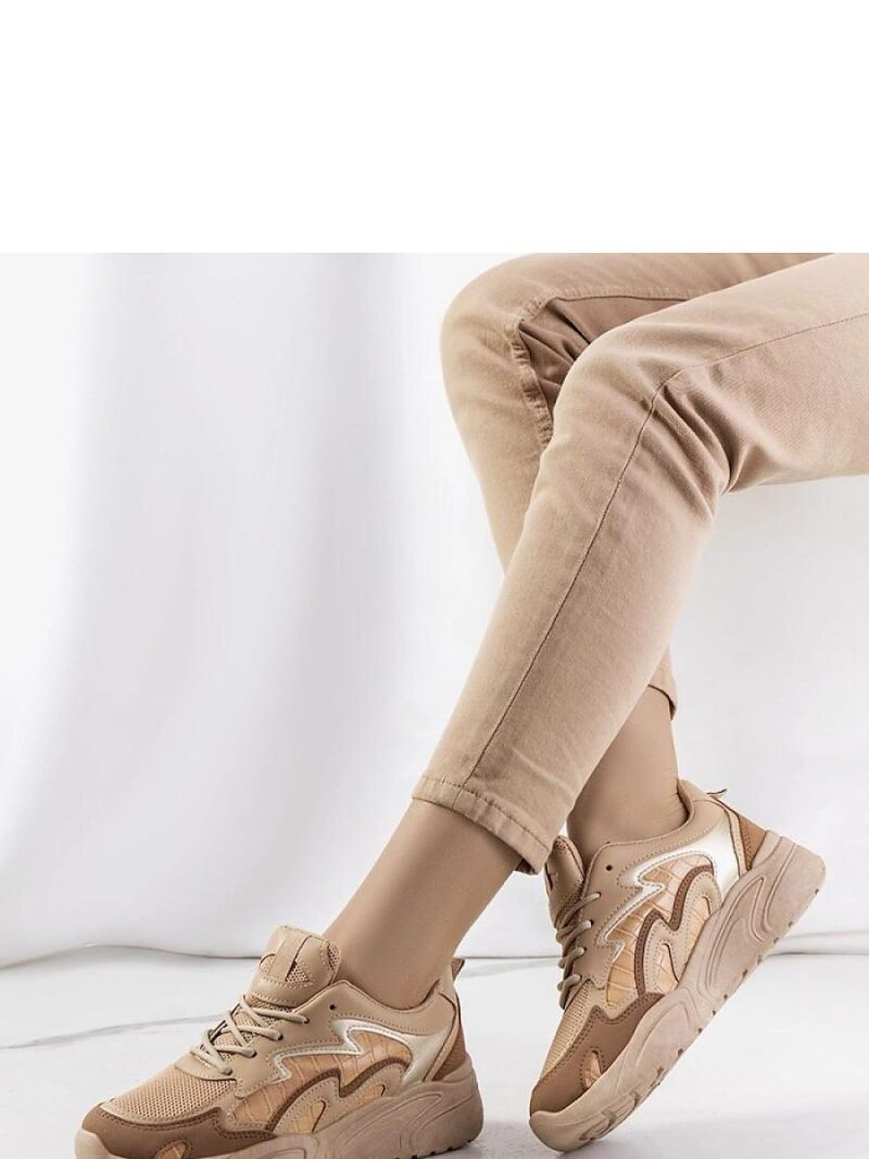 Brązowe sneakersy Brito - Solea - obrazek 2