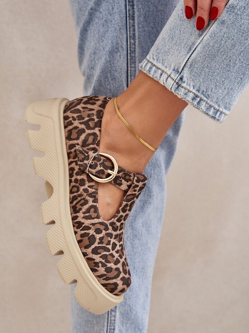 Półbuty Model Zazoo 20183 Brown - Step in style - obrazek 3
