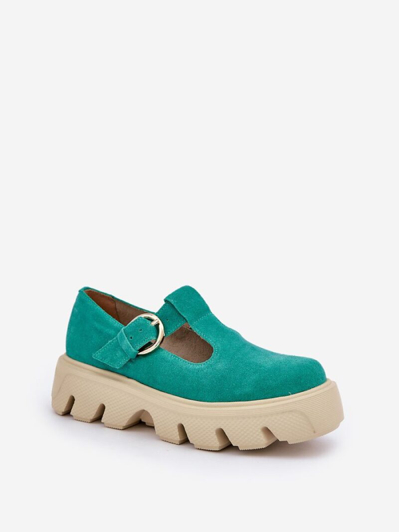 Półbuty Model Zazoo 20183 Green - Step in style - obrazek 2
