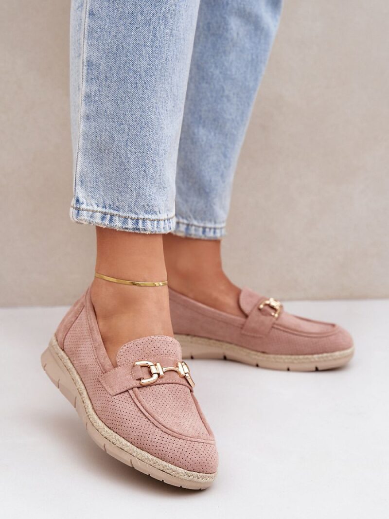 Mokasyny Model Lainer C-426 Pink - Step in style