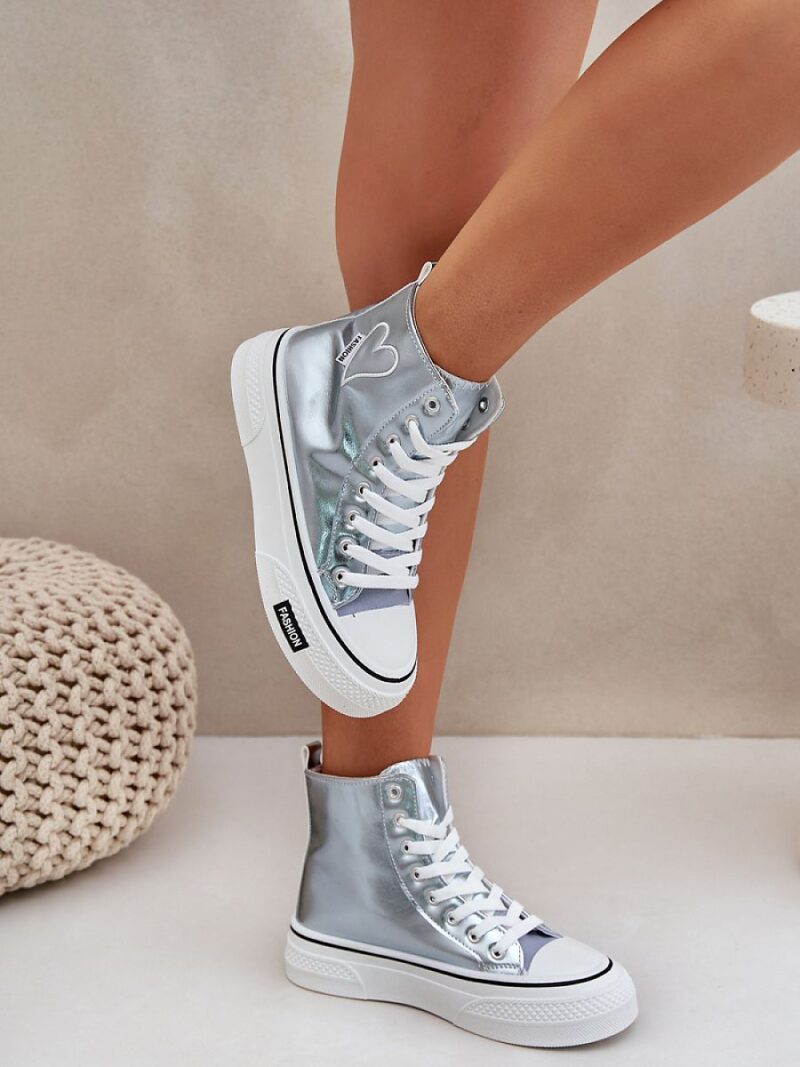 Trampki Model Sumehra LA255P Blue - Step in style - obrazek 3