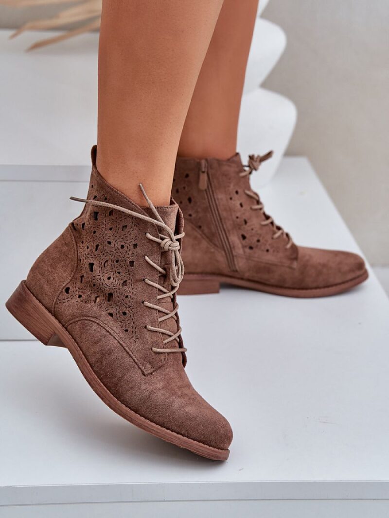Botki Model S.Barski HY51-136 Brown - Step in style - obrazek 3