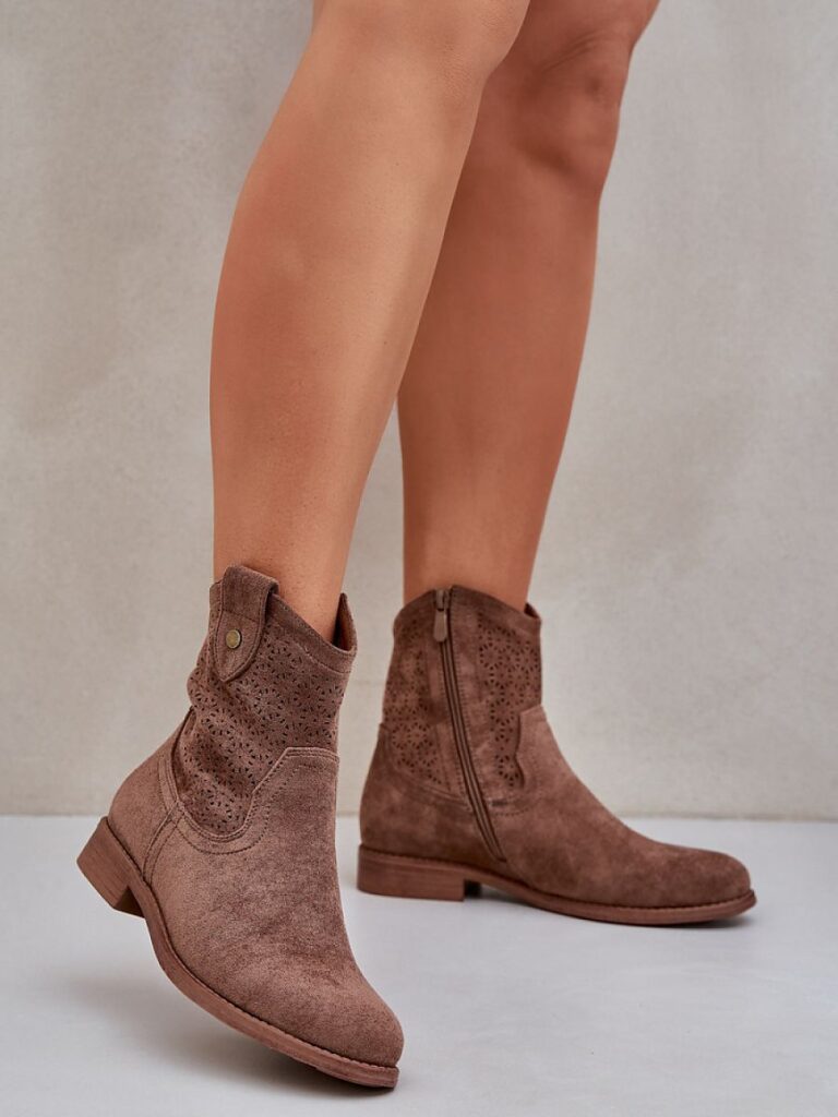 Botki Model S.Barski HY51-063 Brown - Step in style