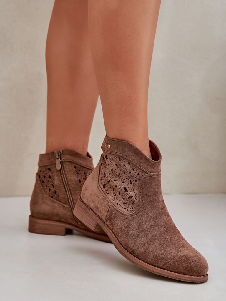 Botki Model S.Barski HY51-113 Brown - Step in style