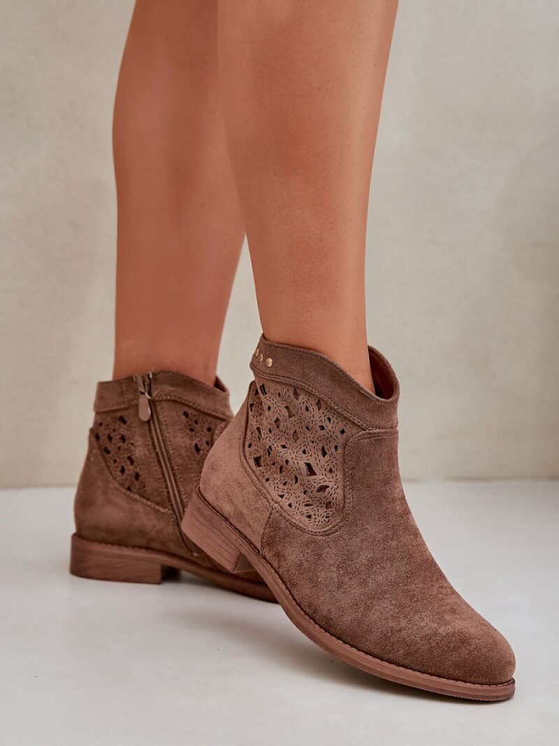 Botki Model S.Barski HY51-113 Brown - Step in style