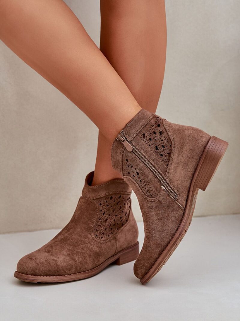 Botki Model S.Barski HY51-113 Brown - Step in style - obrazek 3