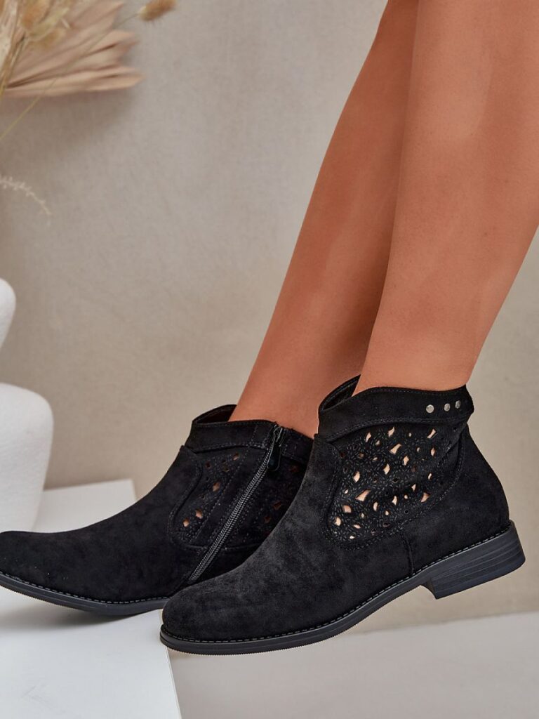 Botki Model S.Barski HY51-113 Black - Step in style