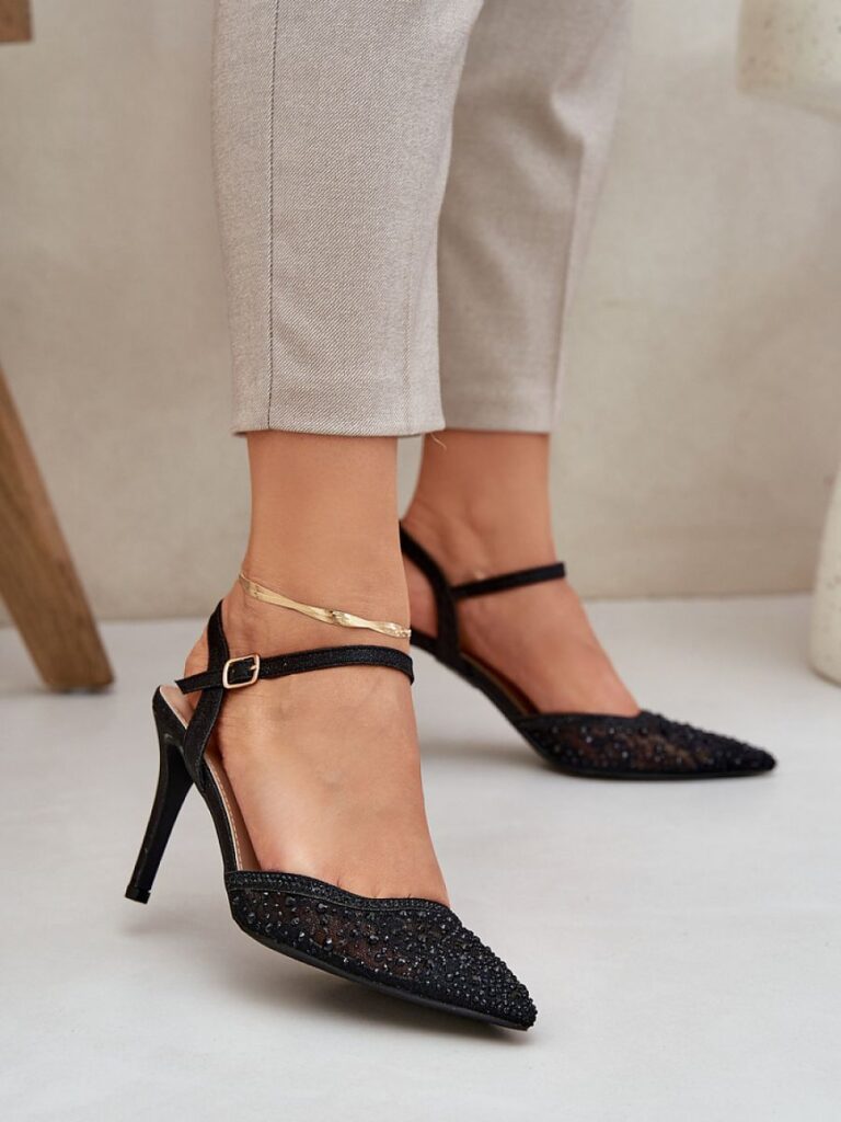 Szpilki Model Nanadra CC241P Black - Step in style