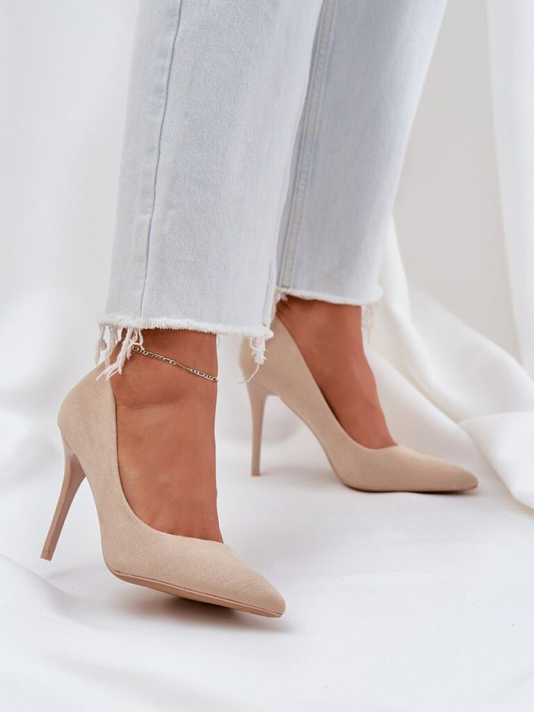 Szpilki Model Navinda LE113P Light Beige - Step in style