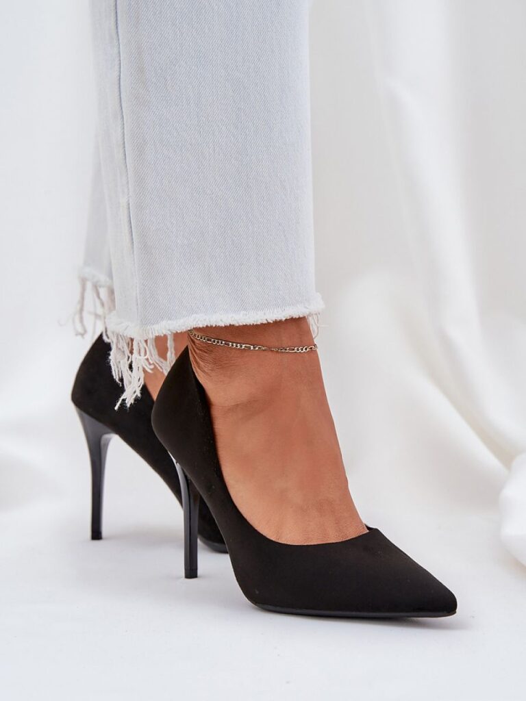 Szpilki Model Navinda LE113P Black - Step in style
