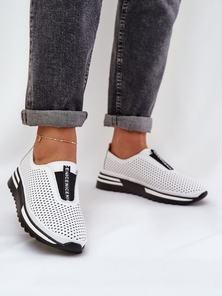 Półbuty Model S.Barski LR51-672 White - Step in style