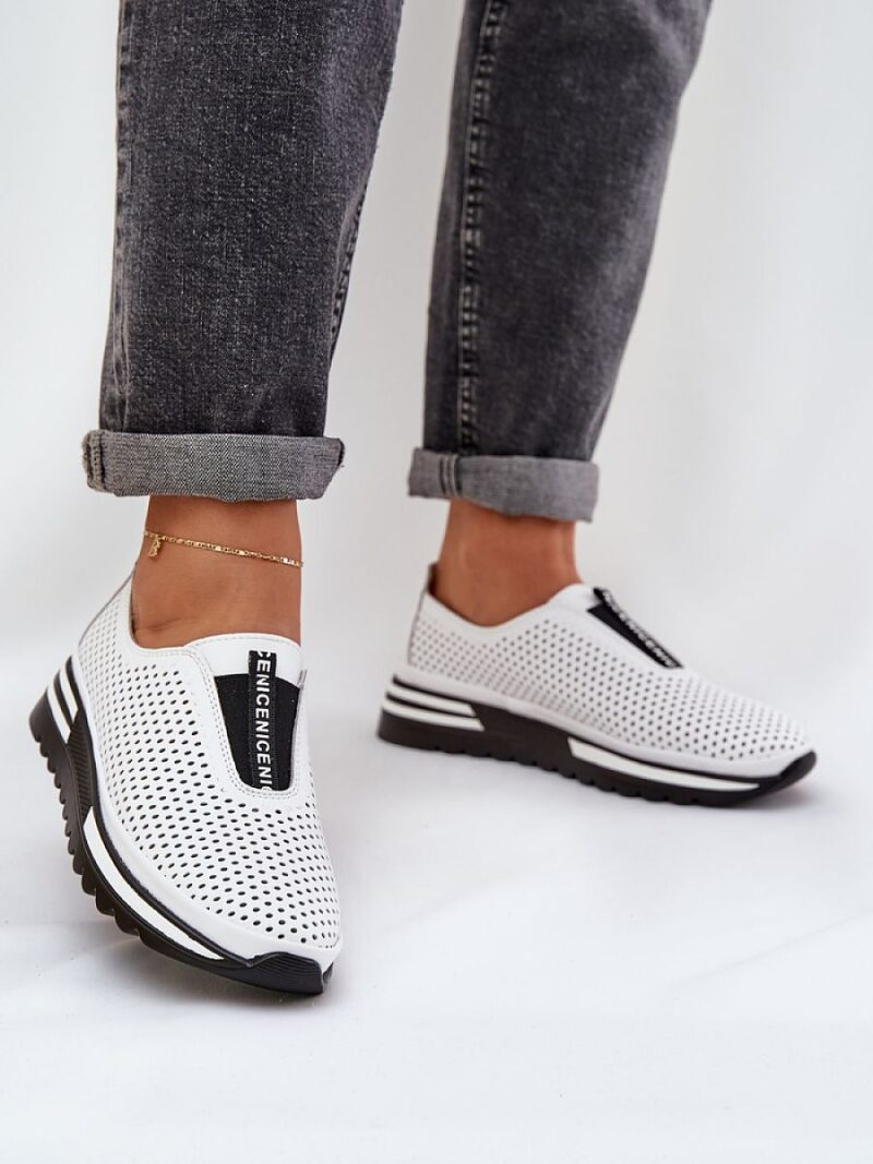 Półbuty Model S.Barski LR51-672 White - Step in style