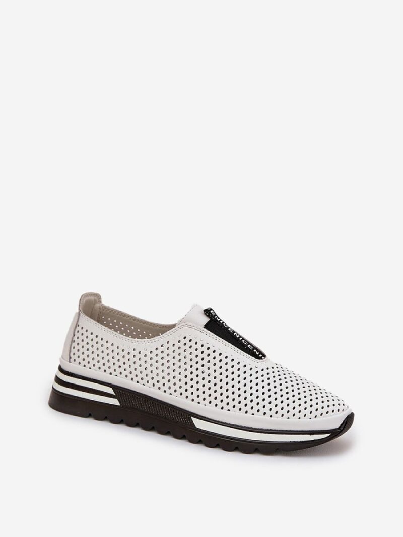 Półbuty Model S.Barski LR51-672 White - Step in style - obrazek 2