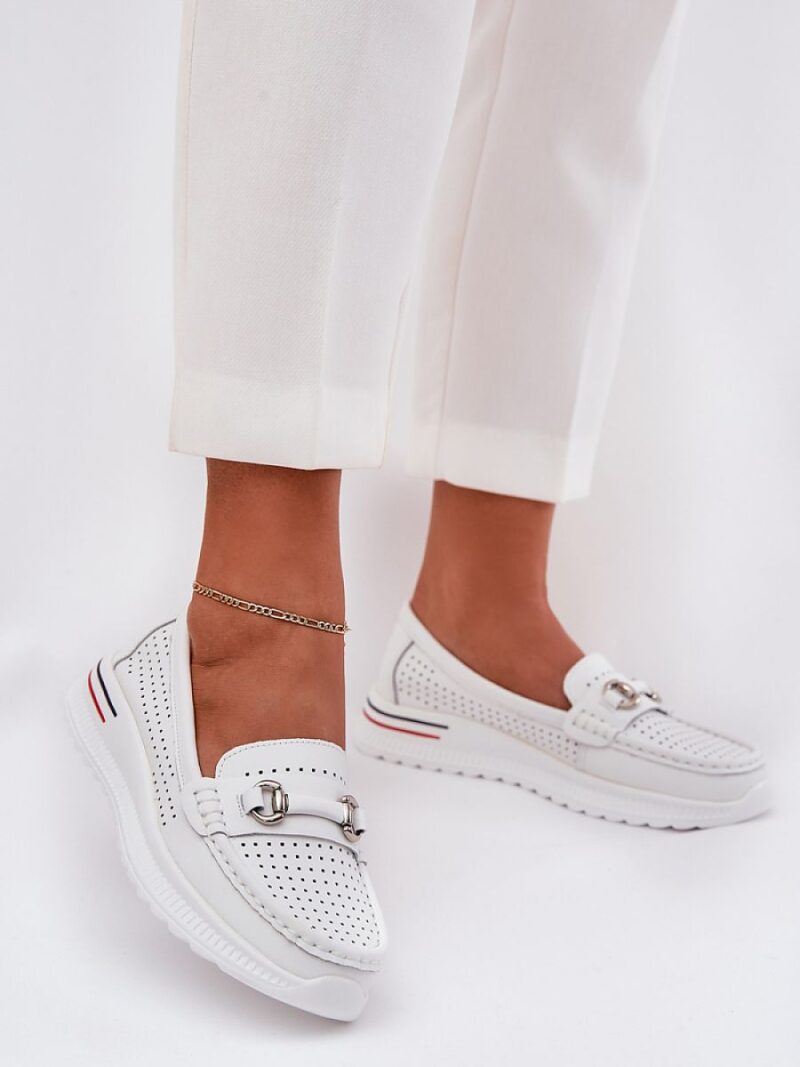 Baleriny Model Vinceza 95331 White - Step in style