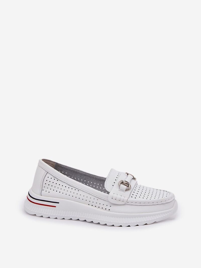 Baleriny Model Vinceza 95331 White - Step in style - obrazek 2