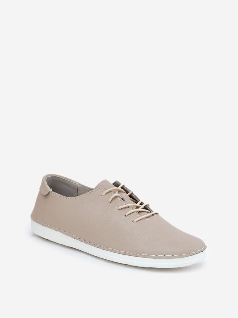 Półbuty Model DA LR51-645 Beige - Step in style - obrazek 2