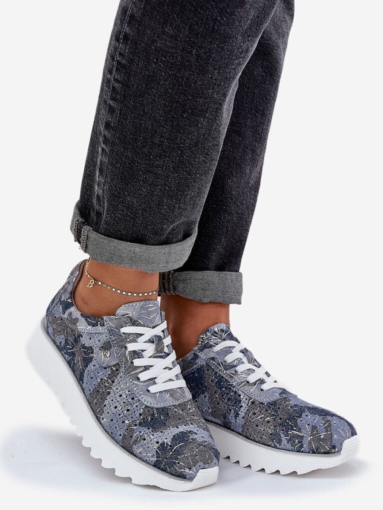 Buty Sportowe Model DA LR51-635 Blue - Step in style