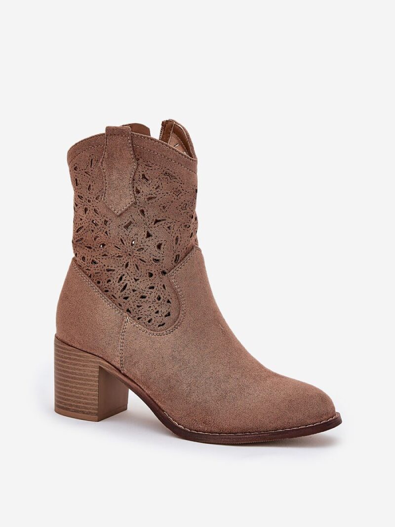 Botki Model S.Barski HY51-125 Brown - Step in style - obrazek 2