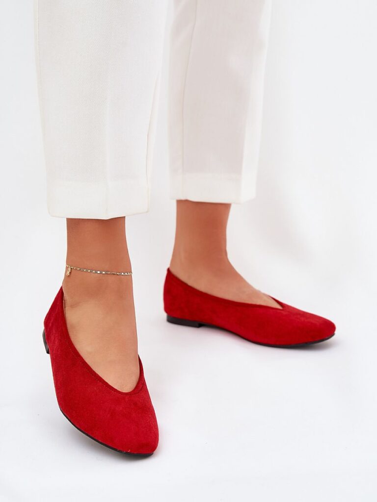 Baleriny Model Osallin QQ-202 Red - Step in style