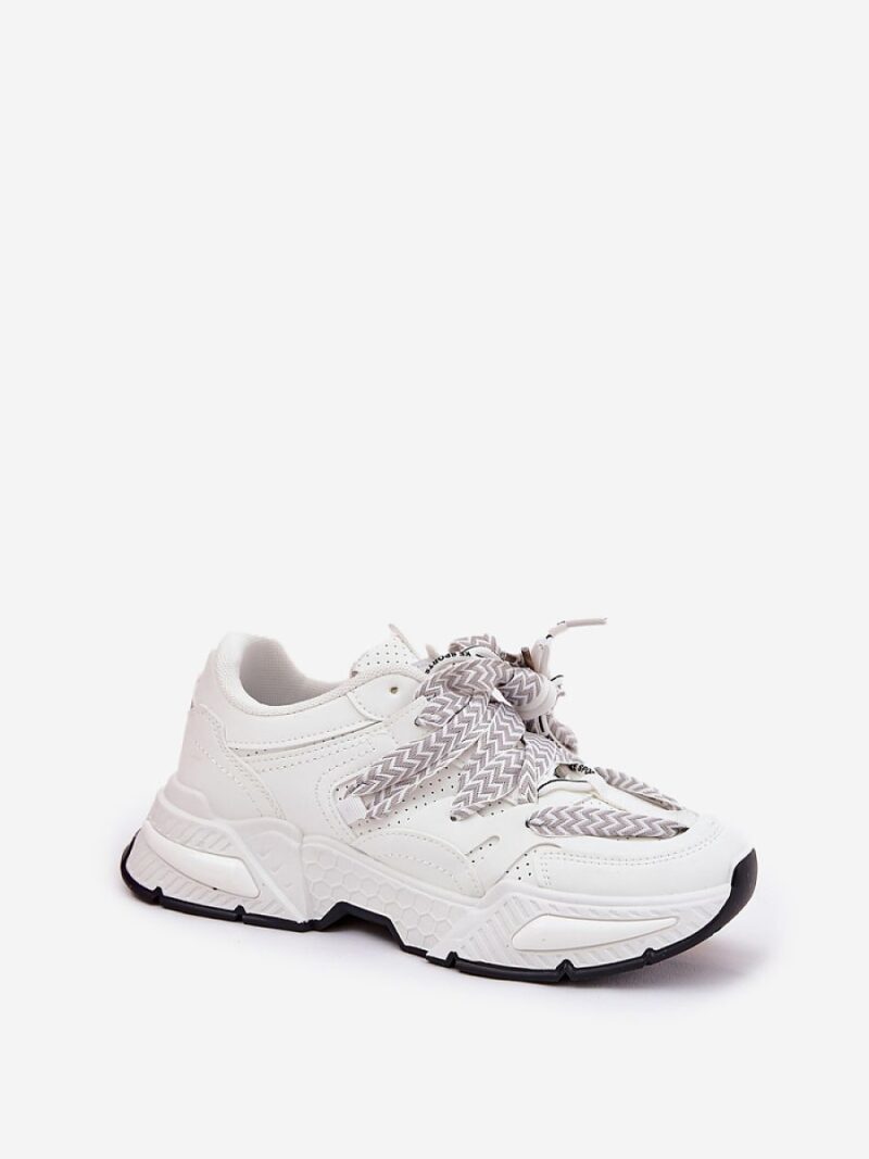 Buty Sportowe Model Efobell 21-Q111 White - Step in style - obrazek 2