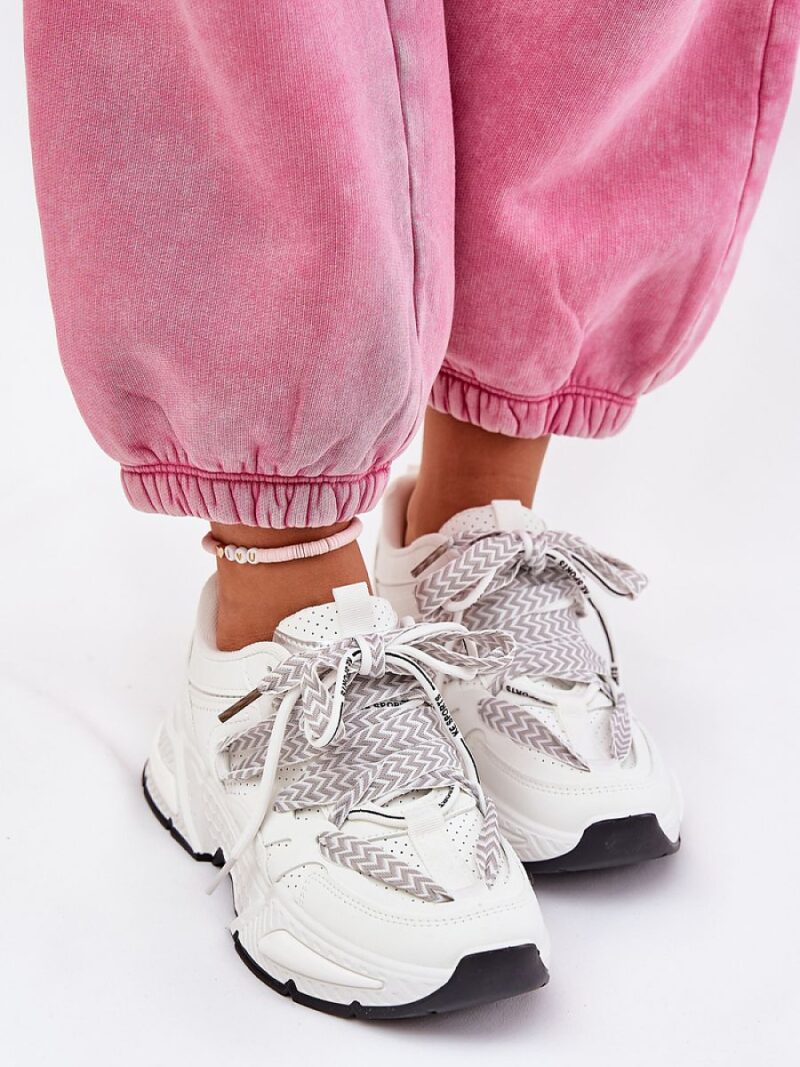 Buty Sportowe Model Efobell 21-Q111 White - Step in style - obrazek 3