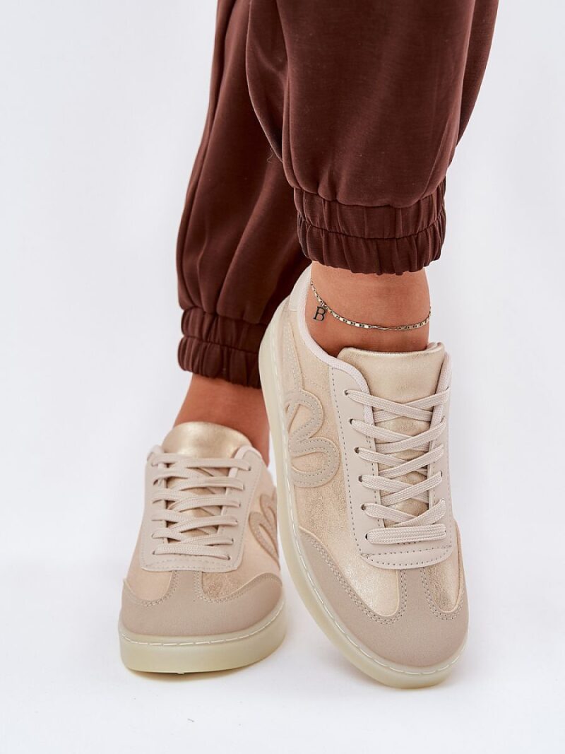 Buty Sportowe Model Iladira C2038-3 Beige - Step in style - obrazek 3