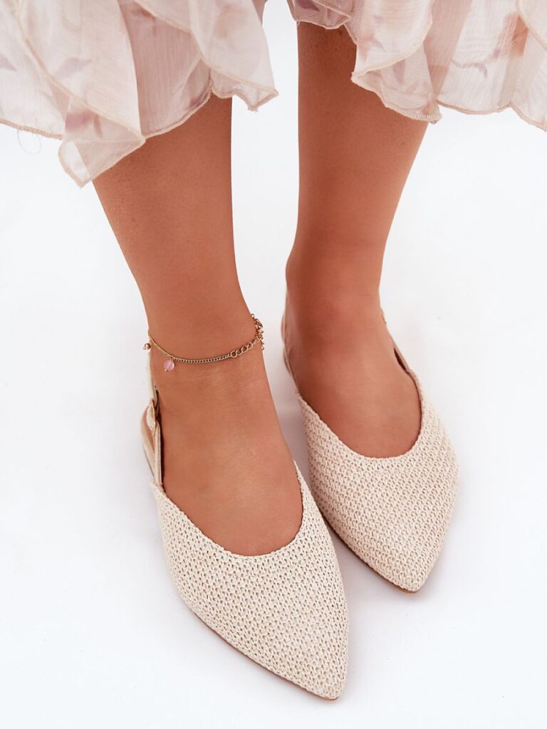 Baleriny Model Hefion 2233 Beige - Step in style