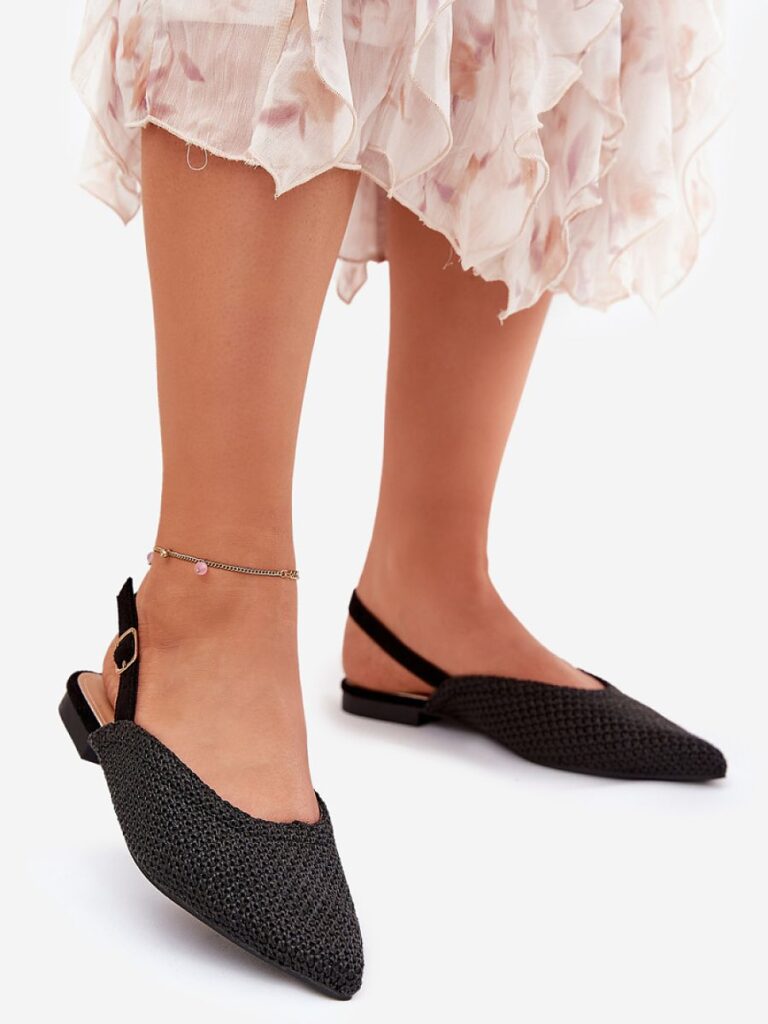 Baleriny Model Hefion 2233 Black - Step in style
