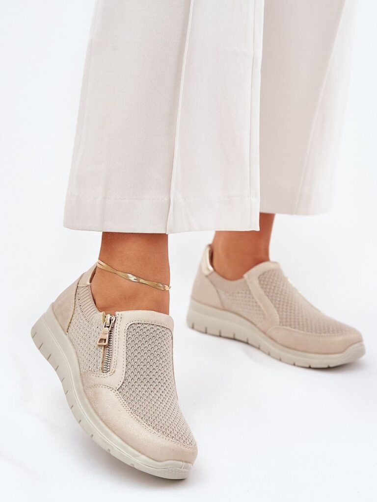 Półbuty Modele Leanae 25PB02-9026 Gold - Step in style