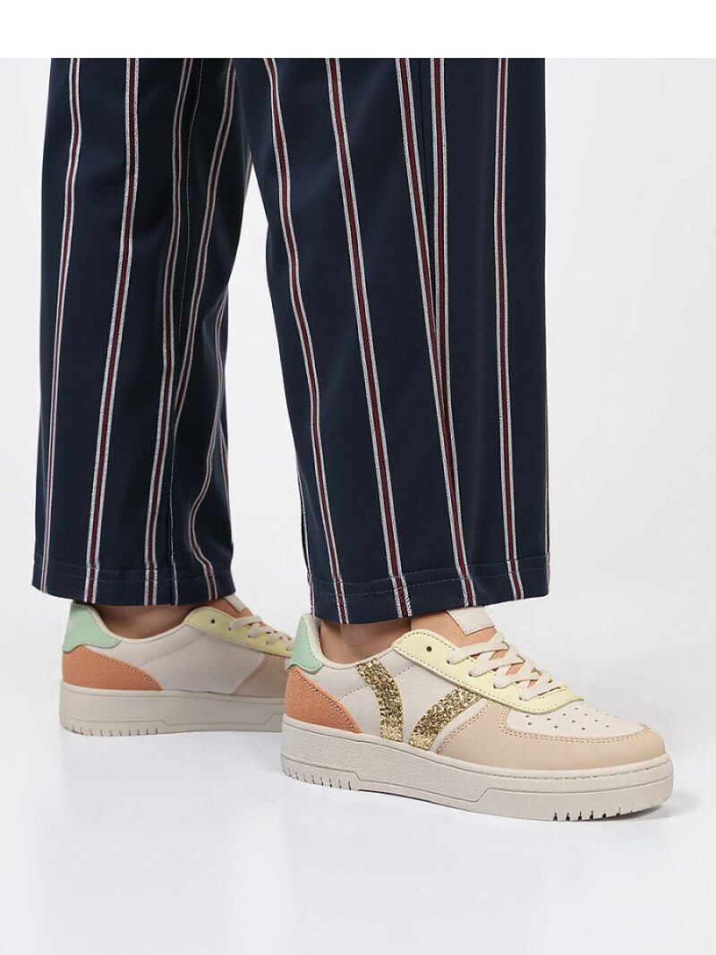 Damskie Sneakersy LORENEX BEIGE - Inello - obrazek 3