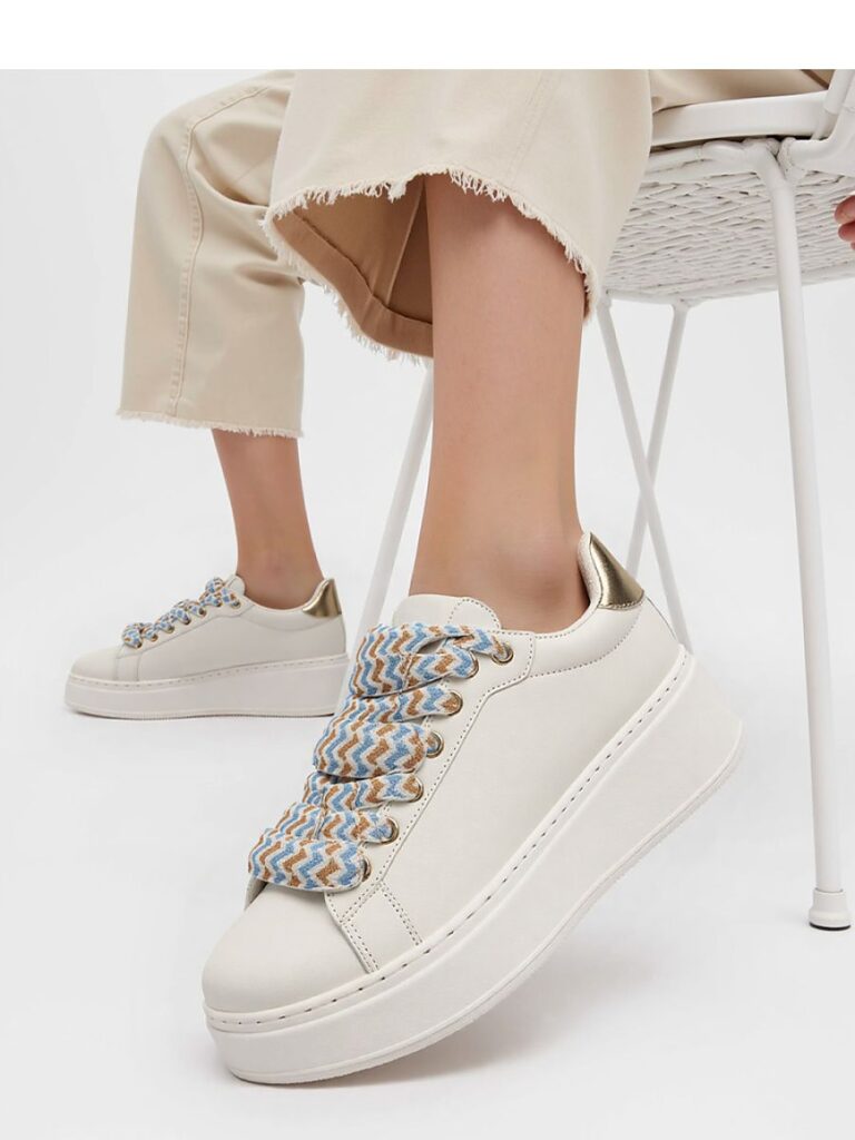 Damskie Sneakersy ZARAX ? Beige - Inello