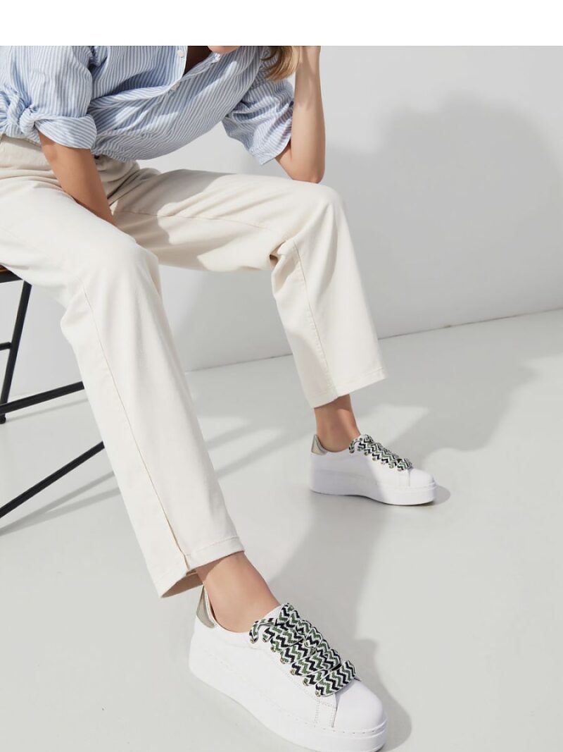 Damskie Sneakersy ZARAX ? White - Inello - obrazek 4