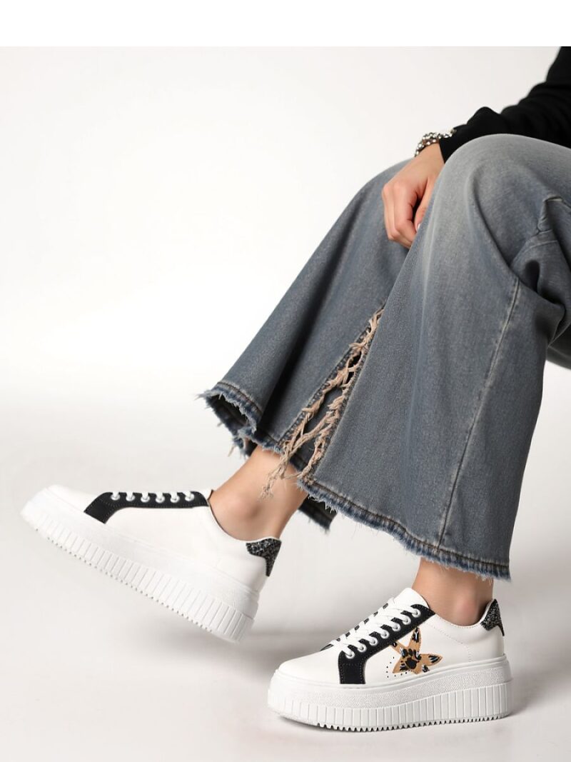 Damskie Sneakersy NOVAX ? Black - Inello - obrazek 3