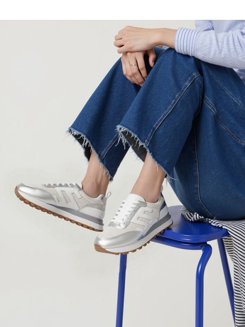 Damskie Sneakersy VENTO ? White - Inello - obrazek 3