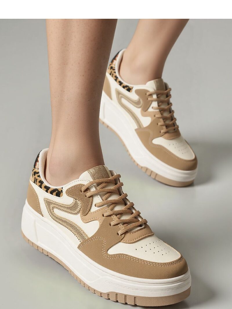 Damskie Sneakersy AVANA ? Beige - Inello - obrazek 2