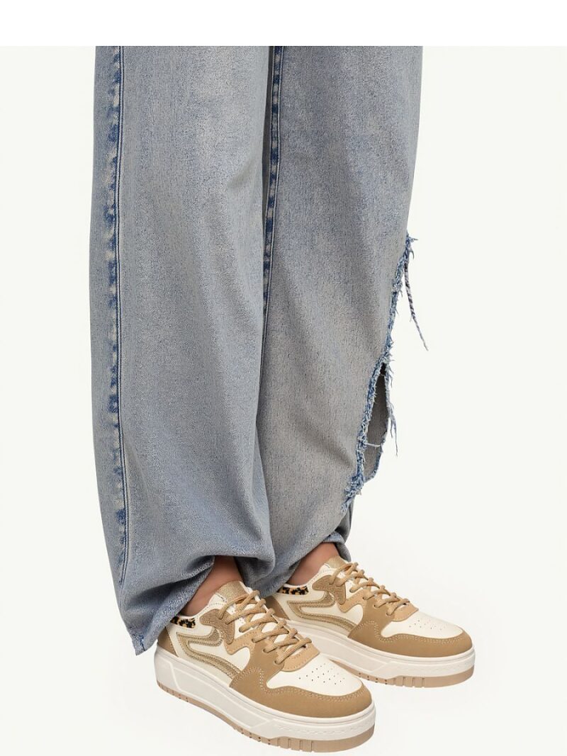 Damskie Sneakersy AVANA ? Beige - Inello - obrazek 4