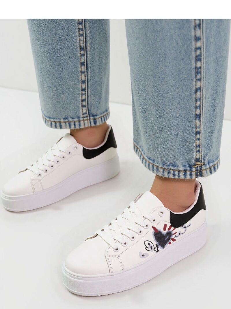 Damskie Sneakersy LUMIX BLACK - Inello - obrazek 4