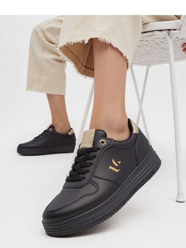 Damskie Sneakersy MELIA Black - Inello