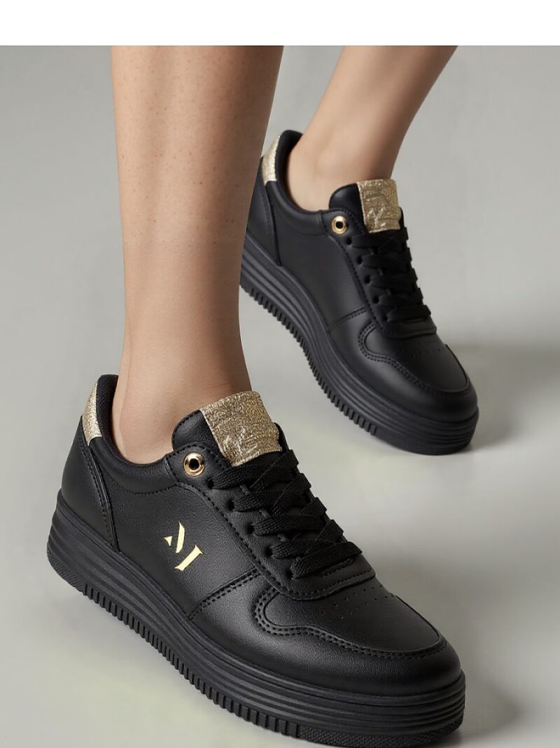 Damskie Sneakersy MELIA Black - Inello - obrazek 3
