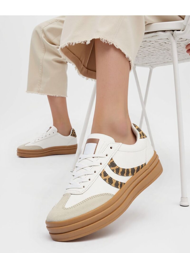 Damskie Sneakersy LUMI Leopard - Inello - obrazek 3