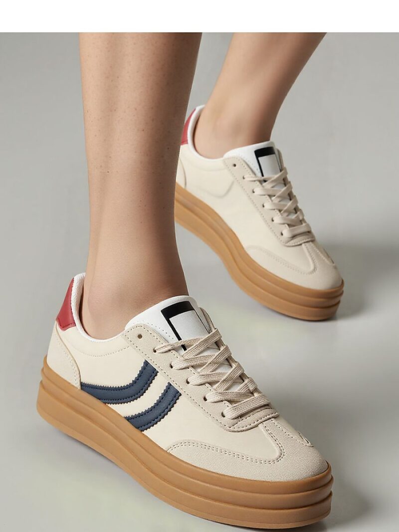 Damskie Sneakersy LUMI Beige - Inello - obrazek 3