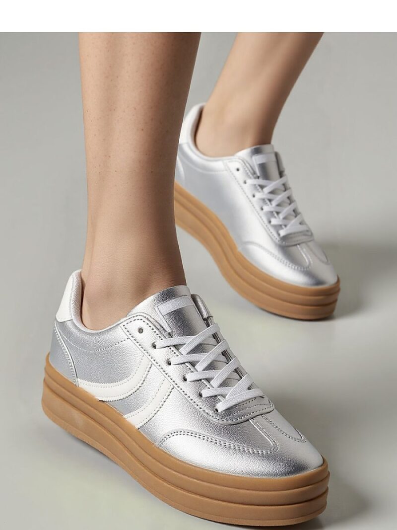 Damskie Sneakersy LUMI Silver - Inello - obrazek 2