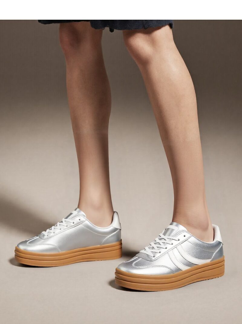 Damskie Sneakersy LUMI Silver - Inello - obrazek 4