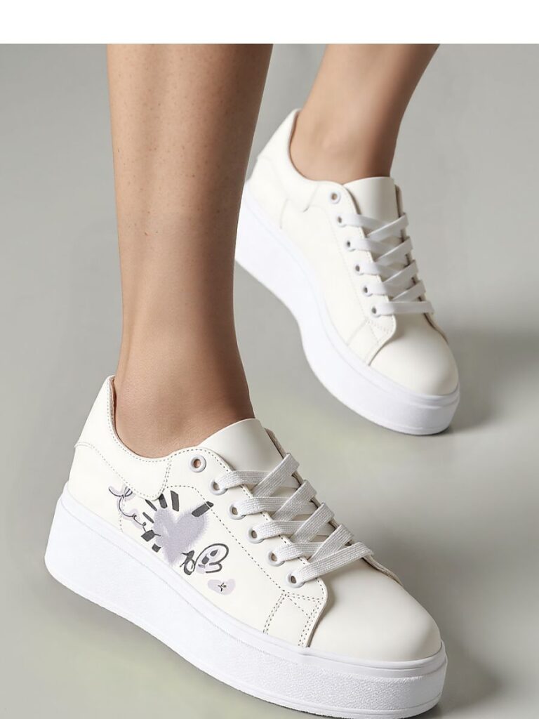 Damskie Sneakersy LUMIX ? White - Inello
