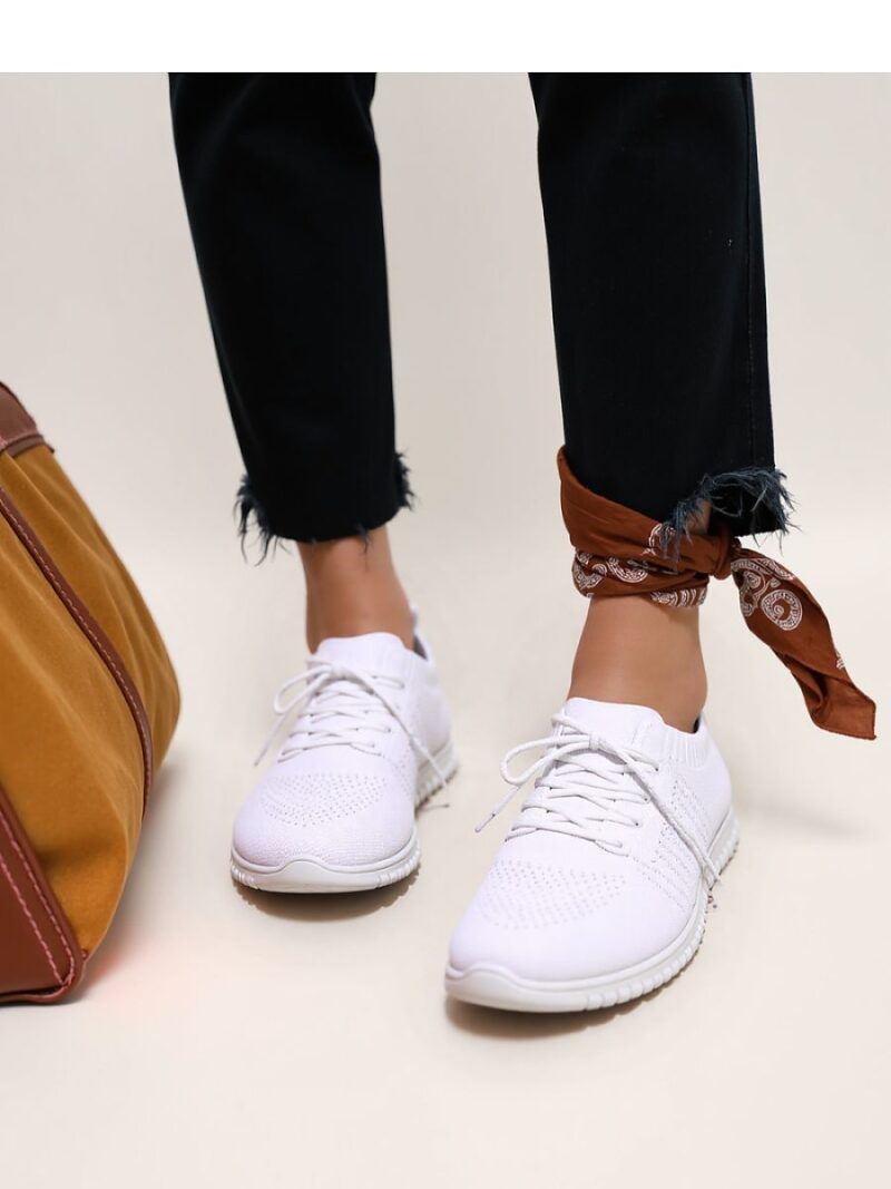 Damskie Buty Sportowe VELVIO ? White - Inello - obrazek 3
