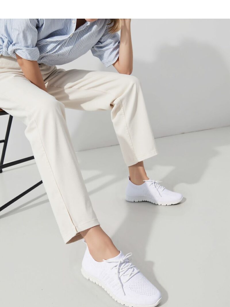 Damskie Buty Sportowe VELVIO ? White - Inello - obrazek 4