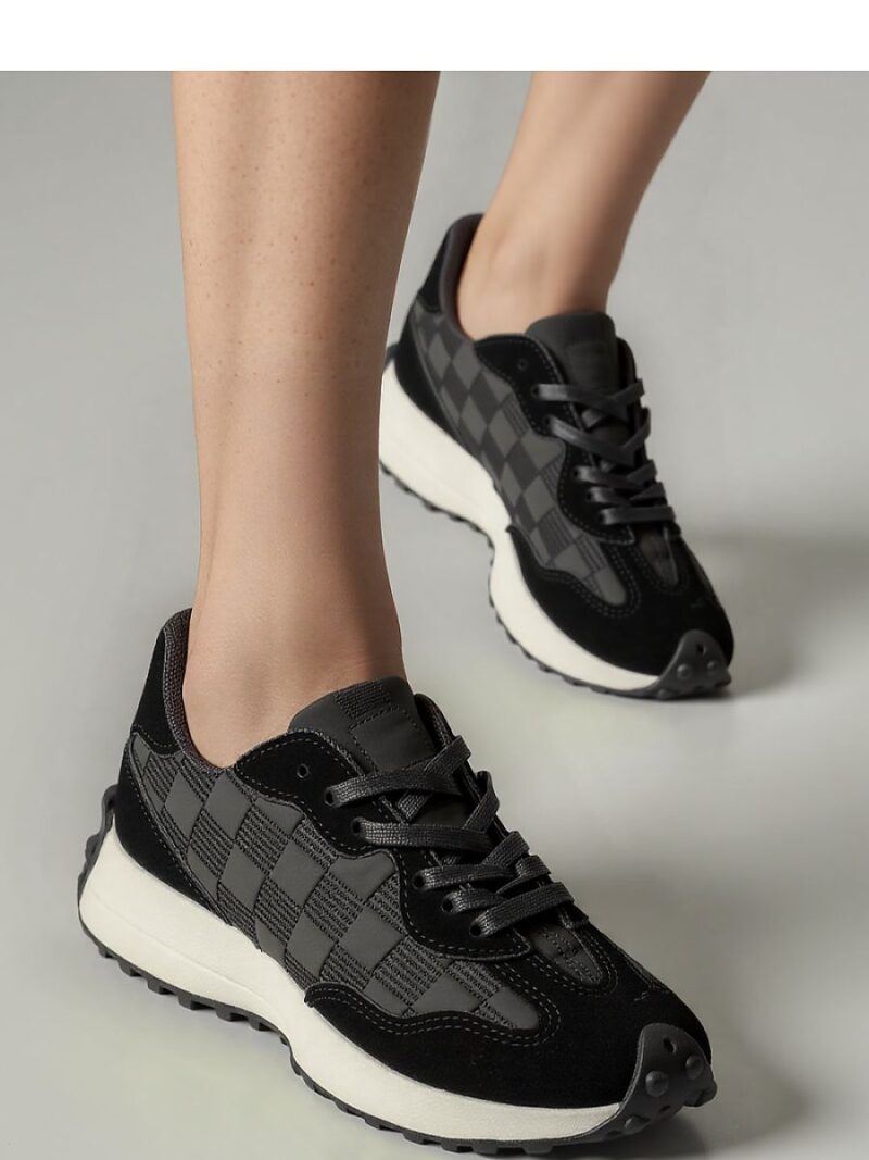 Damskie Sneakersy RENVOX ? Black - Inello - obrazek 2